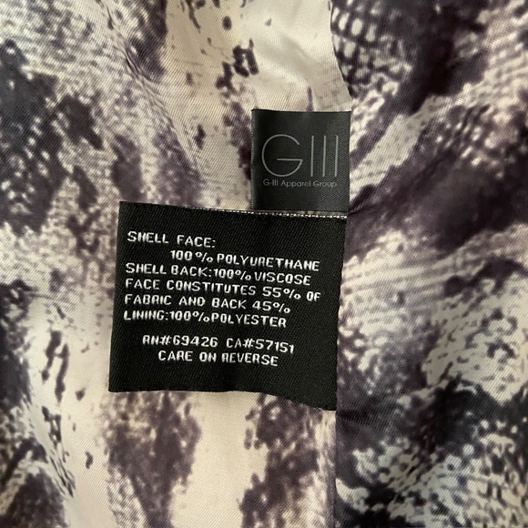 Black Rivet pleather biker jacket in subtle blush pink - Picture 8 of 8